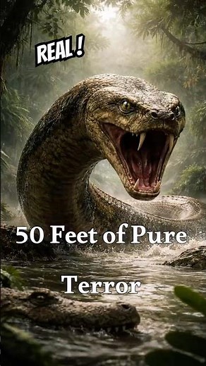 Meet the Titanoboa #historyfacts #history #fyp