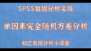 保姆级SPSS数据分析实操-单因素完全随机方差分析