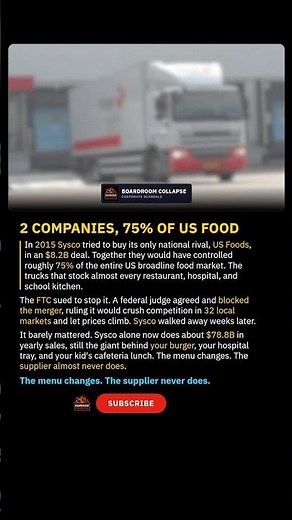 How Sysco Controls What Your Restaurant Serves