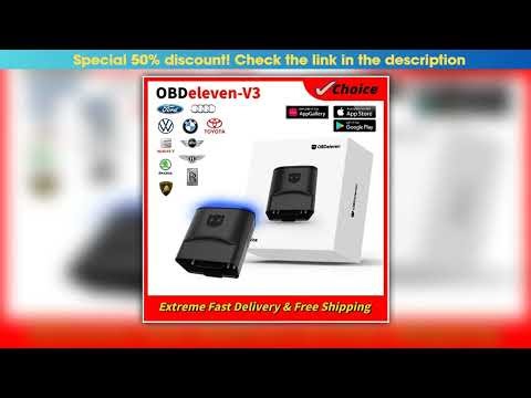 Review New OBDeleven V3 Device OBDeleven ProUltimate Pack OBDElevent OBD2 Scanner Diagnostic Tools