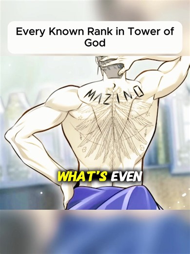POV Every known Rank in Tower of God explained from Regular to High Ranker 🐢💥 #TowerOfGod #TOG #TowerOfGodAnime #AnimeLore #AnimePOV