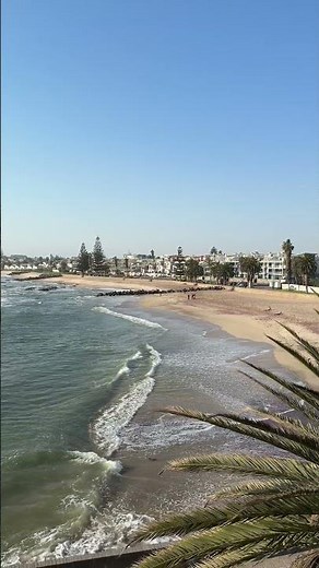 The Calm Atlantic Waves of Swakopmund