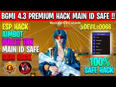BGMI HACK 4.3 | BGMI 4.3 MOD APK | BGMI ESP HACK | BGMI NEW HACK TODAY | HOW TO HACK BGMI HACK