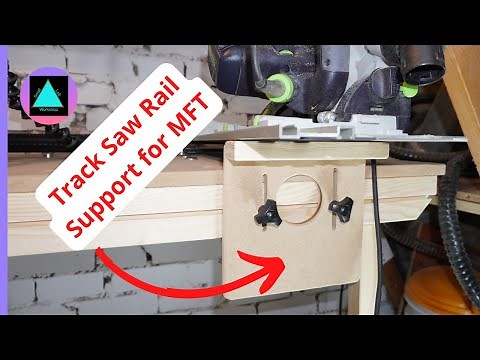 DIY Track Saw Rail Support for MFT
