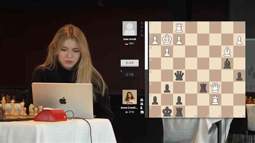 This chess game needed 6 hours of defense - then it finally turned