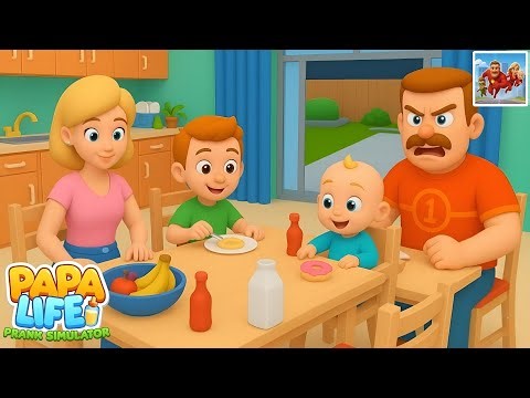 Papa Life - Prank Simulator – Android Gameplay 