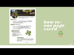 pretty website; one page carrd tutorial (free)