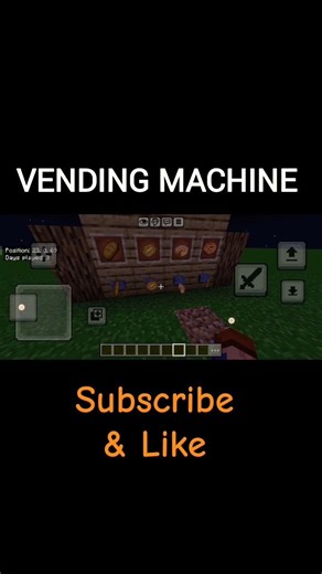 Minecraft Vending Machine #minecraft