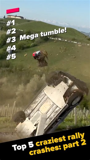 Part 2 of Top 5 craziest RALLY CRASHES: Cars Flying, Flipping & Smashing Through Stages! #rally