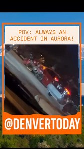 Two drivers get into an collision this evening on Chambers Rd & E Evans Ave in Aurora, with no serious injuries reported. Follow @denvertoday_ for more Denver content! #denver #aurora #colorado | Denver Today