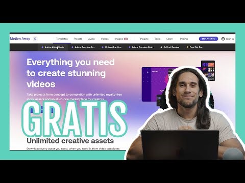 RECURSOS de Stock GRATIS para Videógrafos con MotionArray 😱