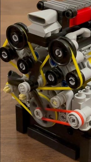 Highly Detailed V10 Engine & 5+R Manual Gearbox