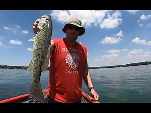Offshore Bass Fishing at Lake Maxinkuckee!