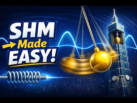 Simple Harmonic Motion (SHM) Explained in Hindi Physics Made Easy 🔥