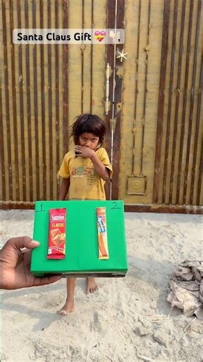 Santa Claus Gift 💝👇🏻, #humanity #merrychristmas #santaclaus #special #viral #shortvideo