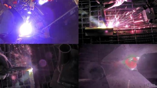 MIG welding - MeltView® APEX3 camera and RAD8 light | MeltTools