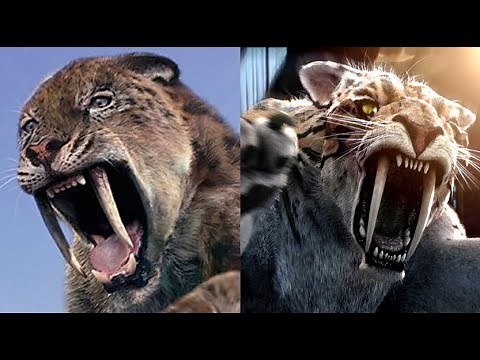 Creatures Comparison - "Walking With", Prehistoric Park & Primeval