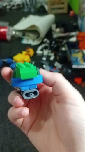 start of a doom slayer moc (doom eternal version)