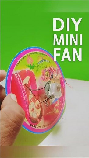 "DIY Spinning Top from Old CD 😱 | Amazing Motorized Toy Using Waste Materials!"