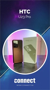 22K views · 31 reactions |  Unboxing HTC U23 Pro 朗 Nachdem HTC sich im Smartphone-Markt in letzter Zeit eher im Hintergrund gehalten hat, lassen erste Bilder und Testergebnisse jetzt auf ein neues Mittelklasse-Smartphone schließen. Connect: https://www.connect.de/news/htc-u23-pro-mittelklasse-smartphone-bilder-leak-3203565.html #tech #unboxing #technology #smartphone #mobile #htc | connect | Facebook