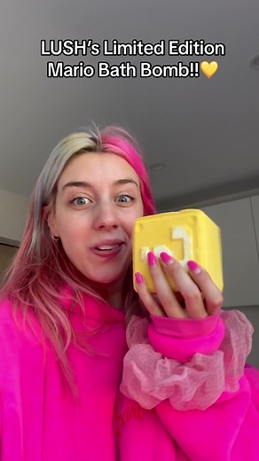 Lush Super Mario Bath Bomb: A New Home Relaxation Ritual