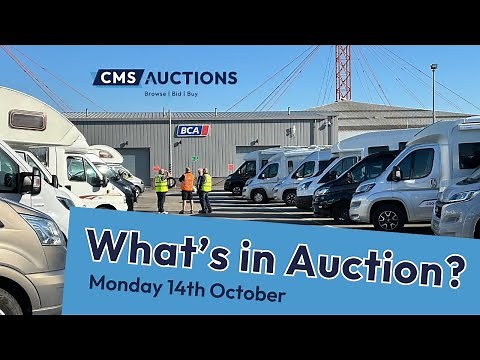 Motorhome & Campervan auctions - what's on offer?