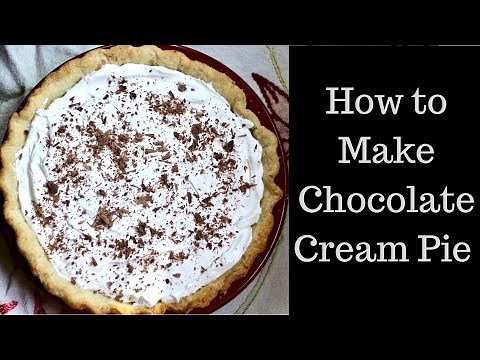 Chocolate Pie | How To Make A Chocolate Cream Pie | Simple Recipes