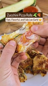 5.1K views · 2.7K reactions | Zucchini Pizza Rolls 勒 These cheesy,...