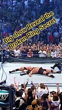 Big show Reveal the Broken Ring Secret...#wwe #wrestling #wwefan #podcast #shorts #viral #short #fyp