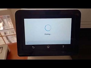 How to print a printer Status Report on HP Color LaserJet pro MFP M479dw Printer