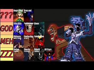 TIER LIST de las Lyrics de fnf (mi opinion)