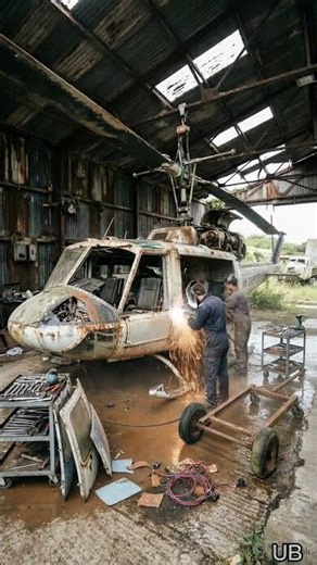 From Rust to Rotor — A Helicopter Reborn 🚁🔧