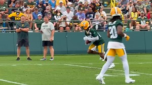 Interception Drills at Day 2 of Packers Training Camp