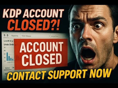 KDP Account Suspended? Do this to Contact Amazon Support Fast!!!