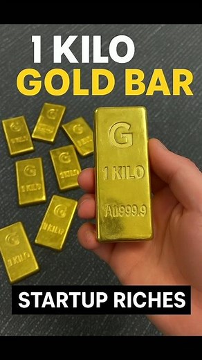 🔥 How Much is 1 Kilo Gold Bar Worth? | Startup Riches