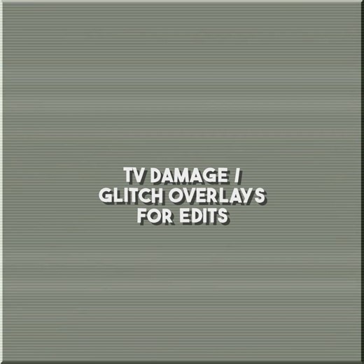 Enhance Your Edits with Old TV Overlays