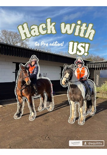 It’s been a while since I’ve done a GoPro hacking video, it feels so lovely to be able to be back riding with our besties💕🤪 We spotted a wild @mollyvictoriaeq @rhysgillings @Toni Florentina 💗🫶🏼🐴 on their way back from the pub🤣🍻 Stay until 30 seconds to see Dolly have a meltdown over a puddle 🙈 @Ruby So excited for a summer of hacking & more go pro videos🥰 #horses #hacking #gopro #piebald #cob