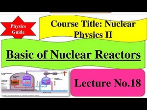 Basic of Nuclear Reactors l Nuclear Physics II l MSc Physics Physics Guide