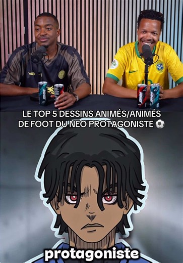 Reaction au TOP 5 dessins animés/animés de FOOT all time du @Le neo protagoniste ⚽️😂 #bluelock
