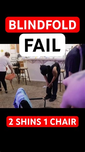 2 SHINS 1 CHAIR!! #fyp #foryou #trending #viral #shorts #funny #comedy #fail #challenge