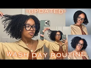 *DETAILED* WASH DAY ROUTINE FOR NATURAL HAIR | HOW TO DEFINE YOUR CURLS & BEST WASH AND GO TUTORIAL