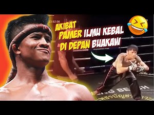 Ilmu Kebal Orang ini Tak Berguna Ditangan Buakaw! Yang ada Malah Hancur