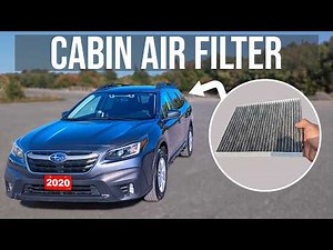 How to Replace Cabin Air Filter - Subaru Outback (2020-2025)