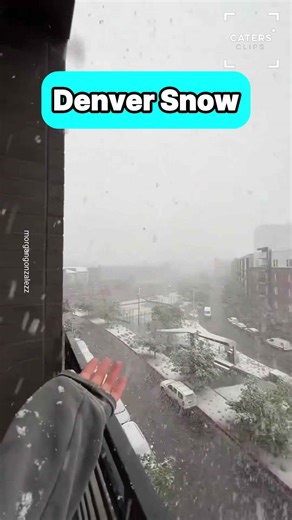 Rare May snowstorm covers Colorado in amazing weather moment