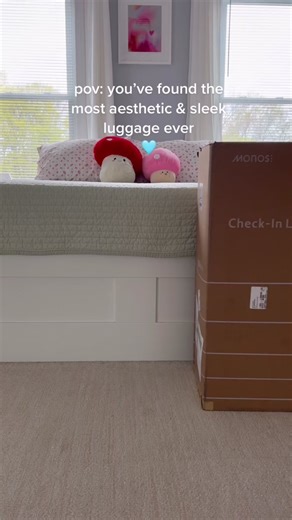 Cute and Functional Suitcase Set | Monos Travel Review