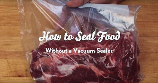 【ライフハック】ジップロックを簡単に真空保存する方法が目からウロコ