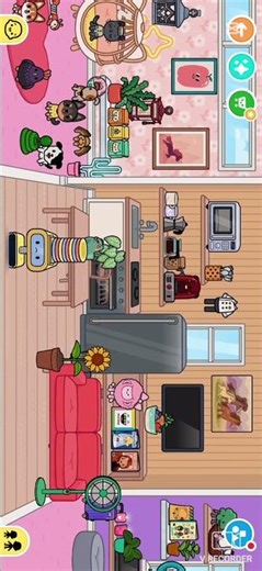 Aesthetic free tocaboca house