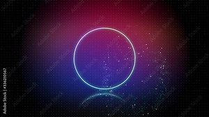 Stage led lights composition as a background for event or electro music trecks.