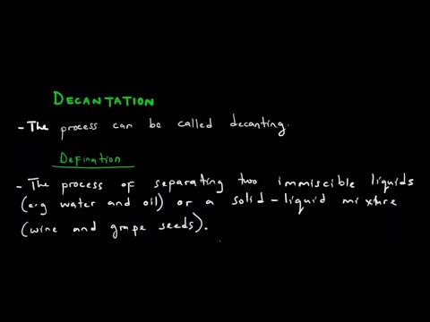 Separation: Decanting | Lesson 4 | ZIMSEC O Level Combined Science - Chemistry | In Shona