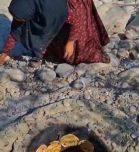 10K views · 90 reactions | Nomad Woman Baking Bread and Forced Migration with Three Children | MTB biker | Facebook